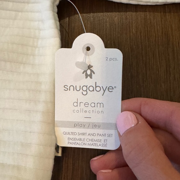 NWT Snugabye Baby Long Sleeve & Pants Set Sz. 6-9 months - Picture 2 of 6